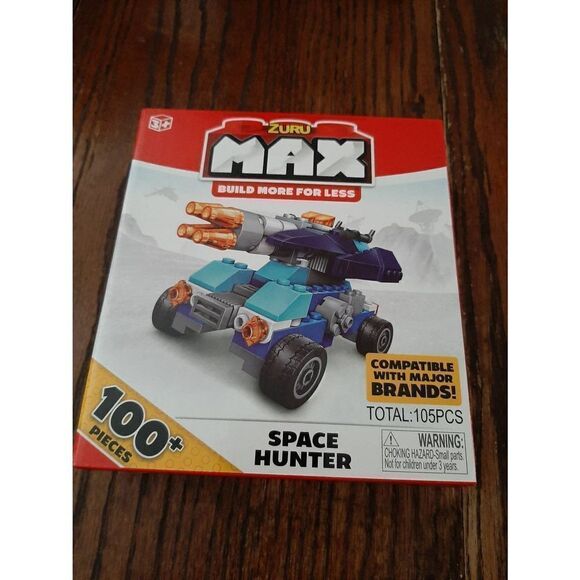 New 2 Zuru Max Building Block Sets Knight Castle Space Hunter Compatible w Lego - Picture 2 of 5